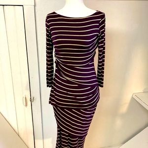 Stripey Anthropologie Dress